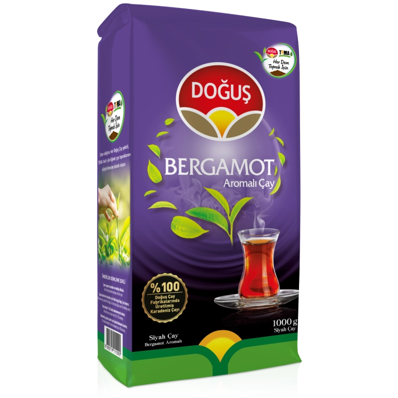 Doğuş Bergamot Çayı 1000gr ( Kokulu Earl Grey )