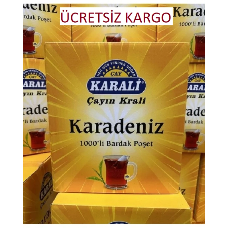 Karali Karadeniz Bardak Poşet 1000 X 2 Gr 