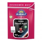 Karali Tiryaki Demlik Poşet 1 Kg  25 X 40 Gr