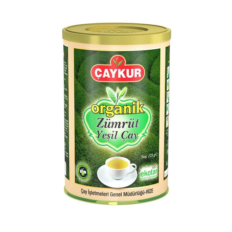 Çaykur Organik Zümrüt Yeşil 125 gr