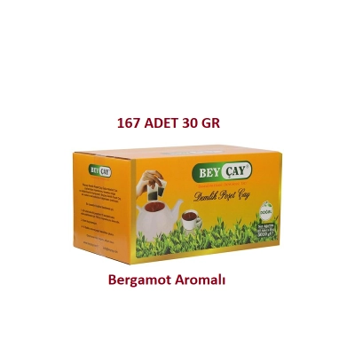 Bey Çay Demlik Poşet 167 Adet X 30 Gr  5 KG ( Bergamot Aromalı )