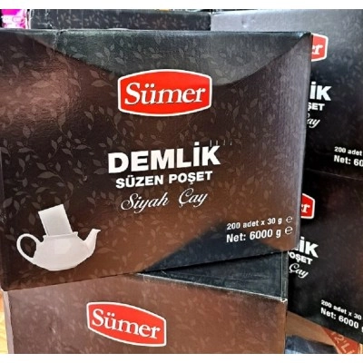 Karali Sümer Özel Demlik Poşet 200 X 30 Gr 6 Kg