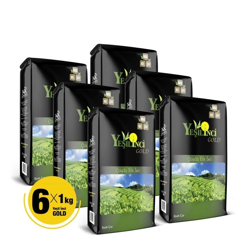 Yeşil İnci Gold 1000 Gr X 6 Adet