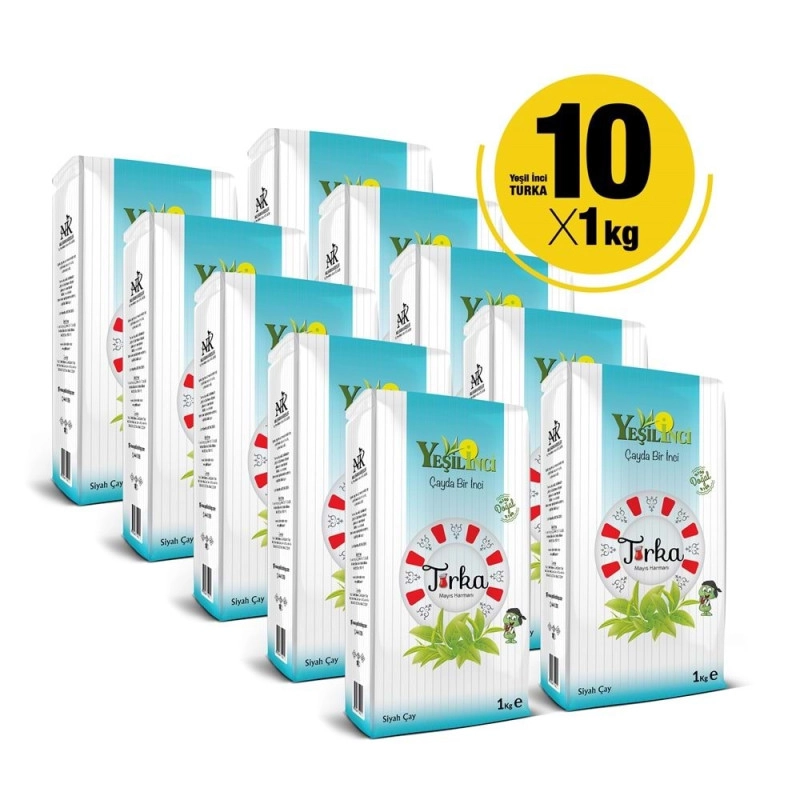 Yeşil İnci Turka 1000 Gr X 10 Adet 