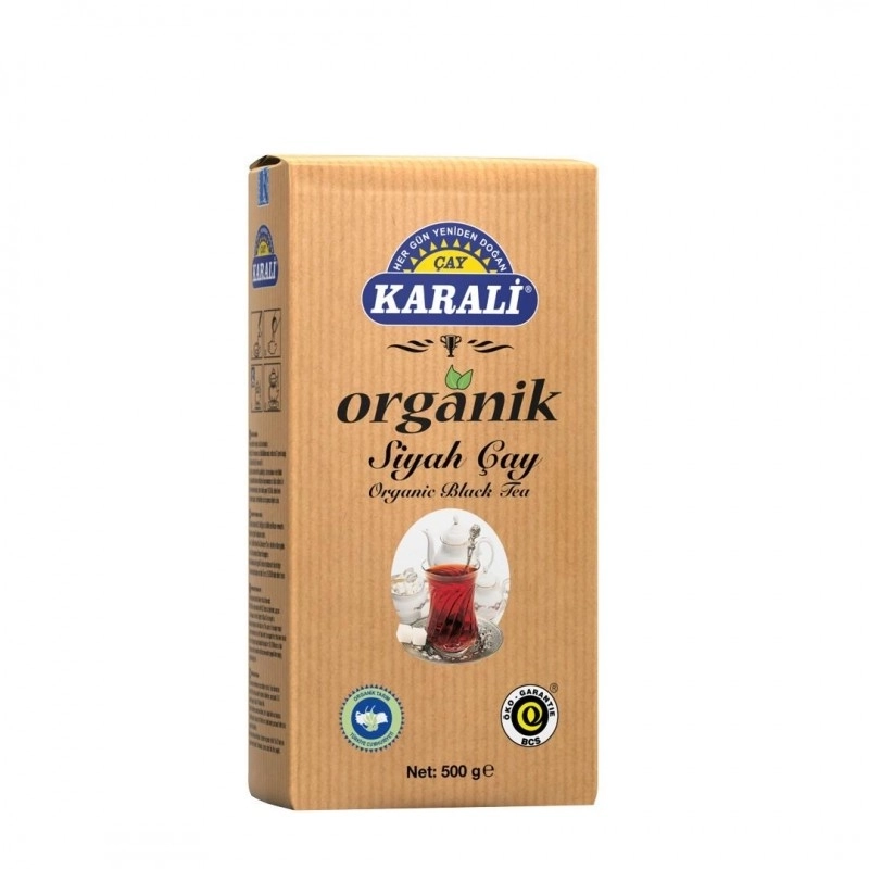 Karali Organik Dökme Çay 500 Gr X 12 Adet