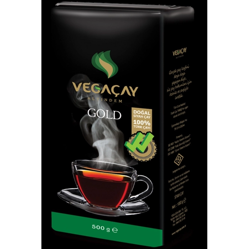Vega Çay Altındem Gold 500 Gr X 12 Adet