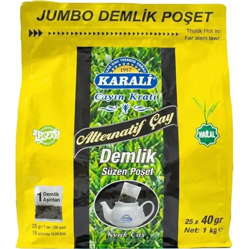Karali Alternatif Demlik Poşet 1000 Gr
