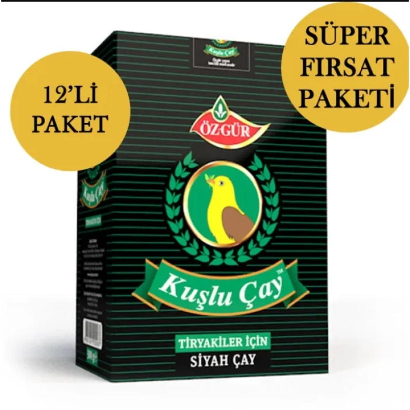 Özgür Kuşlu 500 Gr X 12 Adet