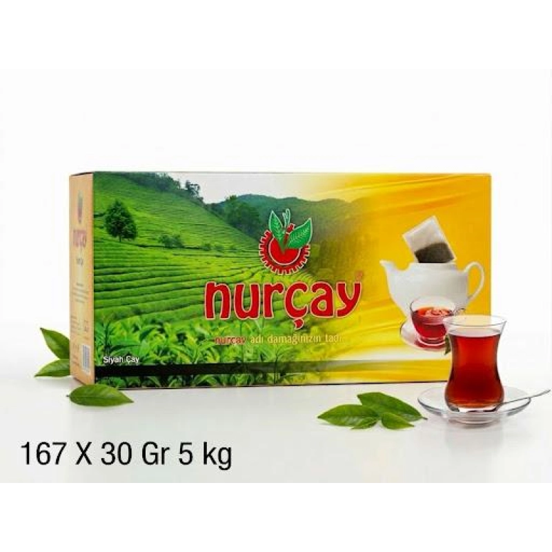 Nurcay Demlik Poşet 5 Kg - 167 Adet X 30 Gr