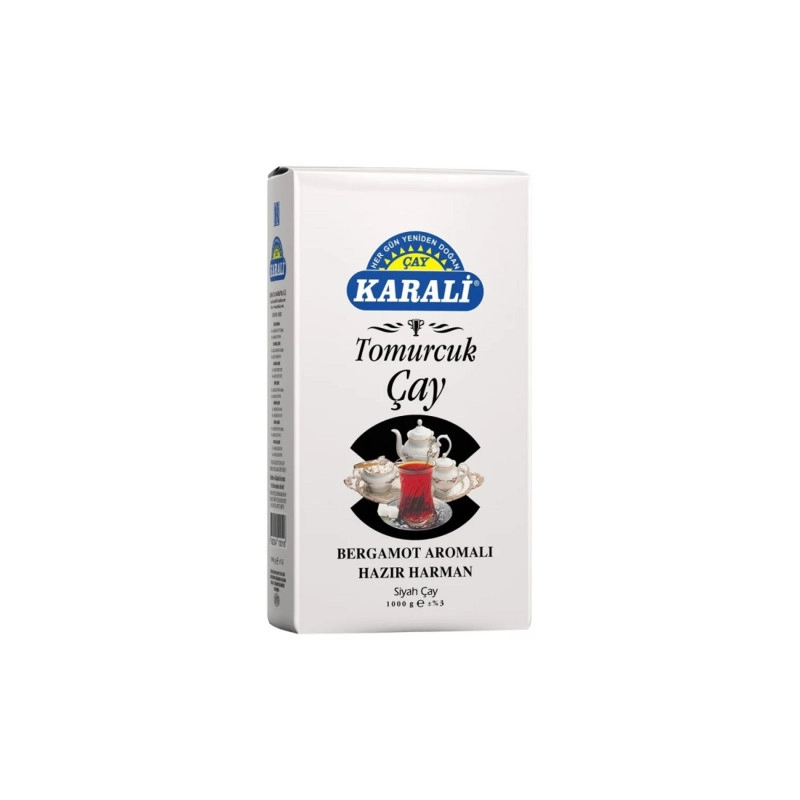 Karali Tomurcuk (Bergamot Aromalı) Dökme Çay 1 Kg X 12 Adet