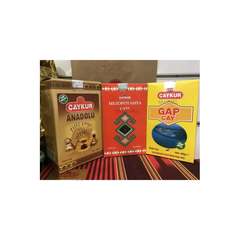 Çaykur Anadolufiliz400g Mezopotomya 400g Gap 400g