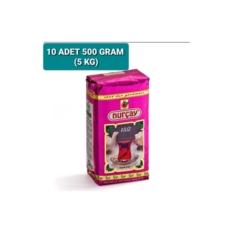 Nurçay Filiz Çay 500g X 10 Adet