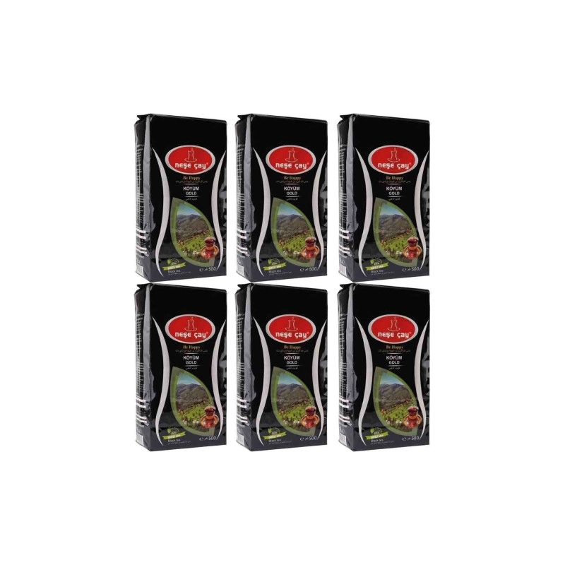 Neşe Çay Köyüm Gold 500 Gr - 6 Adet