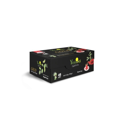Yeşil İnci Gold Demlik Süzen Poşet Çay 153 gr X 16 Paket