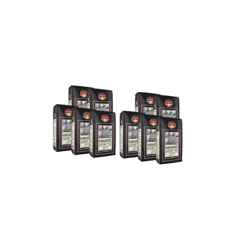 Doğuş Export Karadeniz Organik Dökme Siyah Çay 500 10 Adet