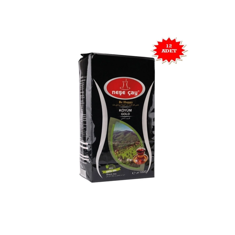 Neşe Çay Köyüm Gold 1 Kg - 12 Adet